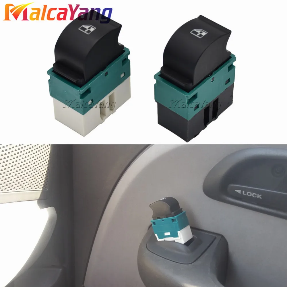 735417033A New Car Product 5 Pins Power Window Single Switch Replacement For Fiat Idea Doblo 2001-2015 Lancia Musa 735417034