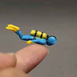 Miniature Oceans Scene Model Figurine Underwater World Sea Explore Divers Oceans Decoration Action Figures Toys
