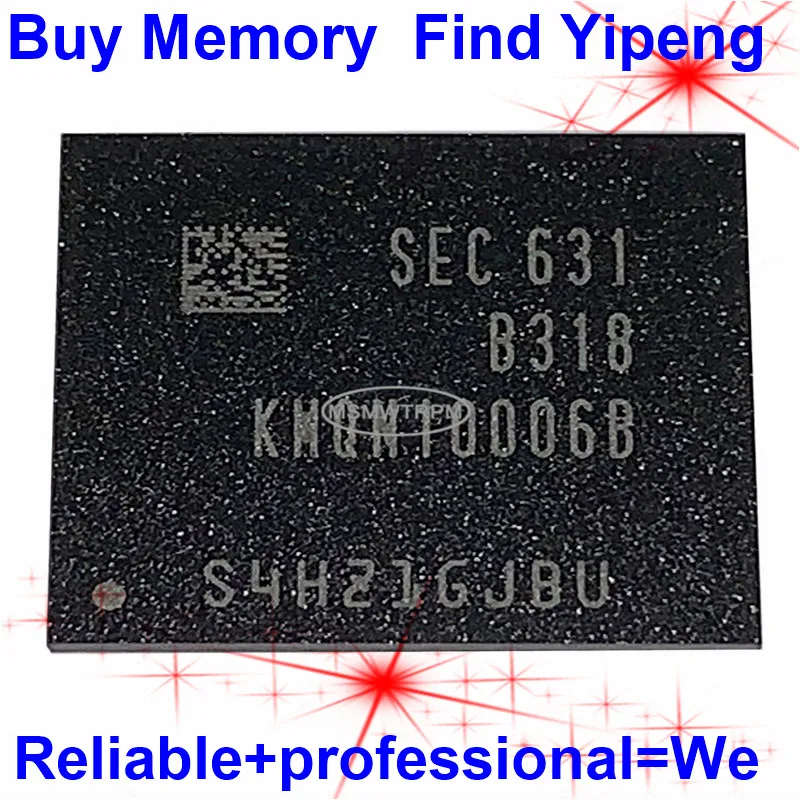 

KMQN10006B-B318 221FBGA EMCP 8+12 8GB RPMB clean empty data Memory Flash KMQN10006B