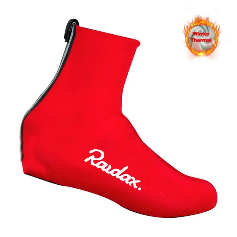 Raudax Cycling Shoe Cover 2023 Winter Thermal Cycling Shoe Cover Men\'s Outdoor MTB Bike Bicycle Overshoes Warm Cubre Ciclismo