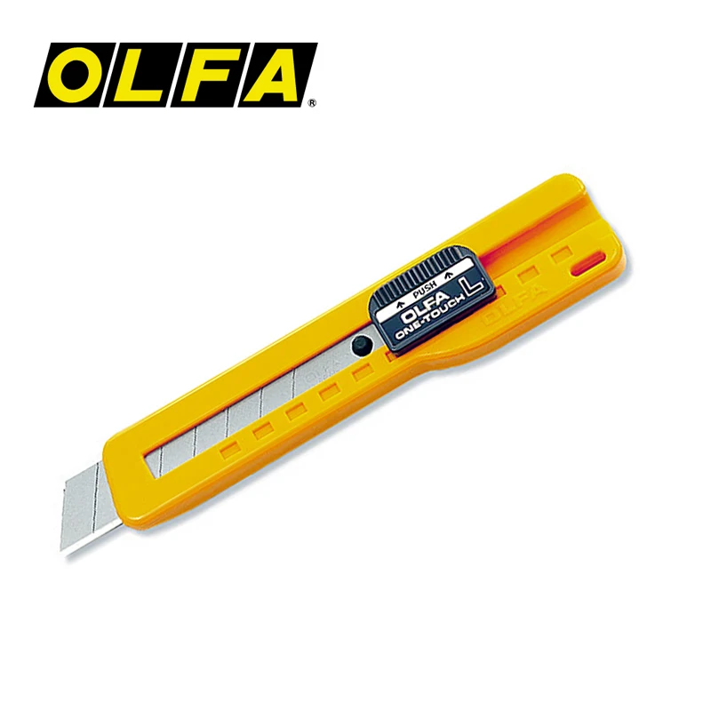 Taglierina di modello della taglierina della serratura dello scorrevole di One-Touch di OLFA SL-1, grande coltello pratico economico del mestiere