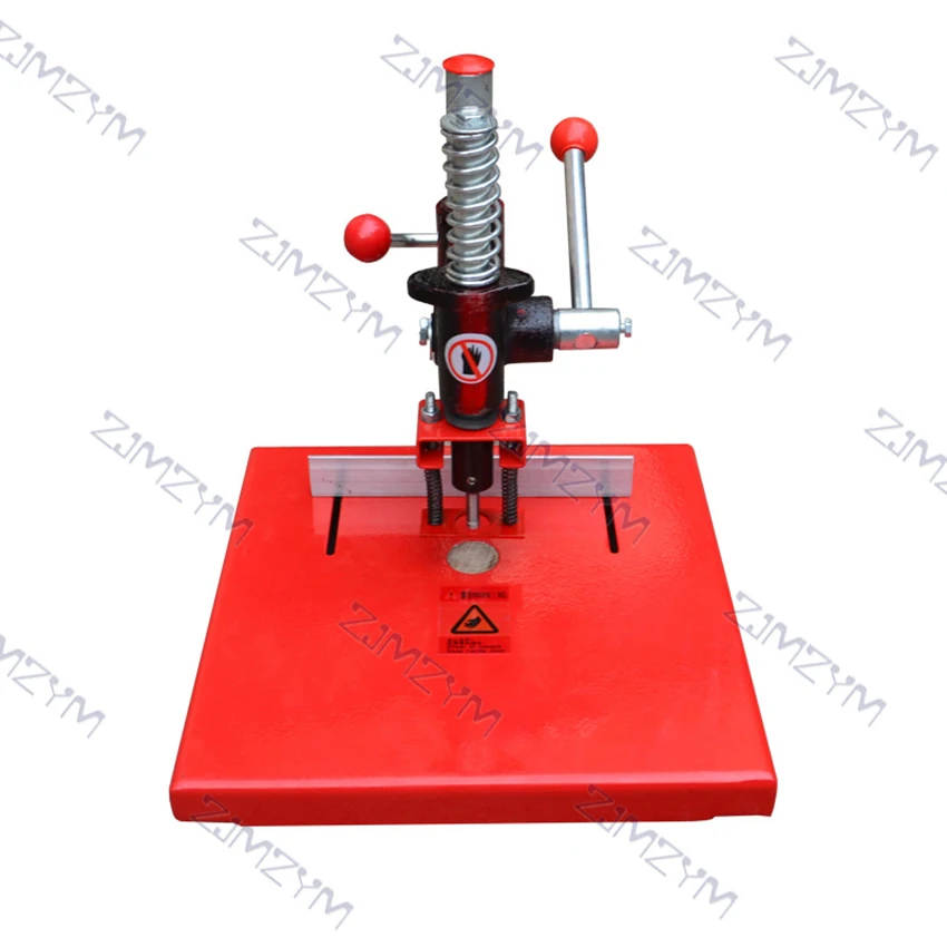 3-10MM Single Hole Opener Manual Punching Machine Durable Round Hole Puncher For PVC Non-woven Fabric Leather Plastic Film Paper