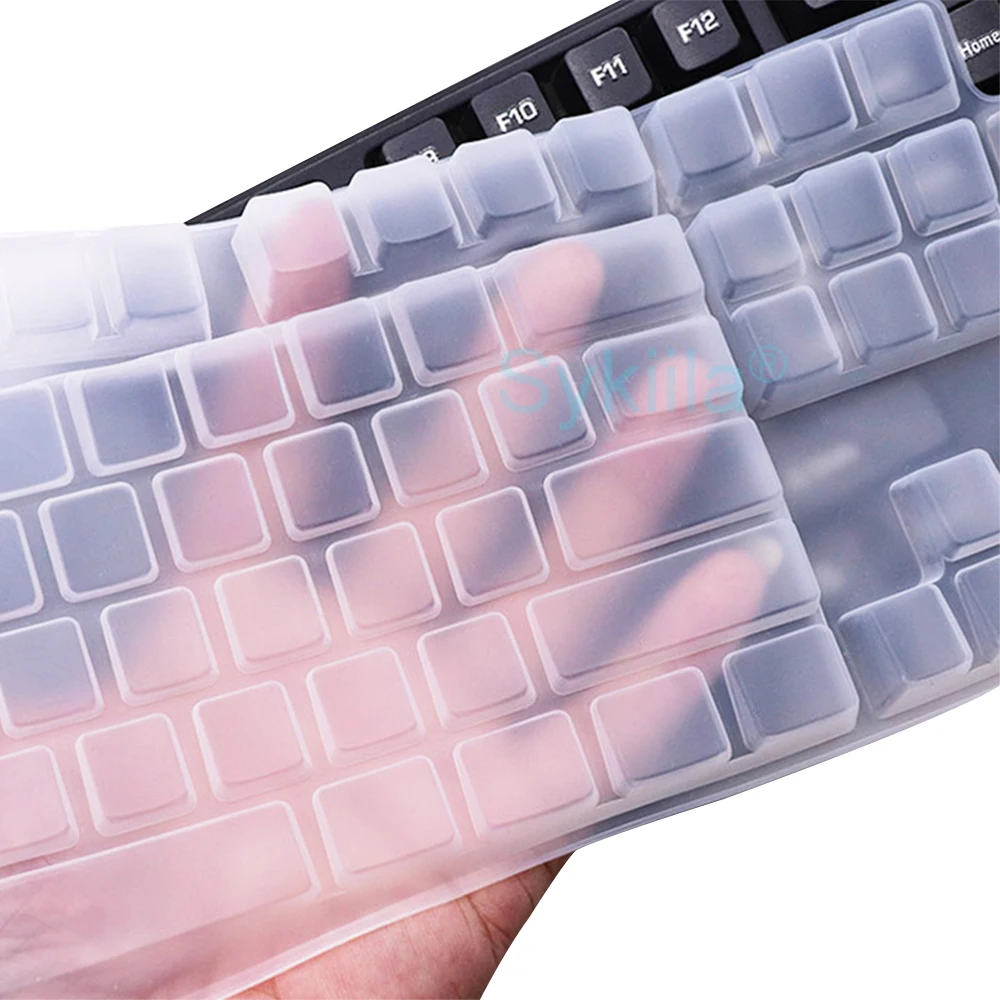 Keyboard Cover for MIIIW 600K HZJP01YM QZJP01YM Gaming for Cherry Mechanical 104 Clear Transparent Silicone TPU Protector Skin