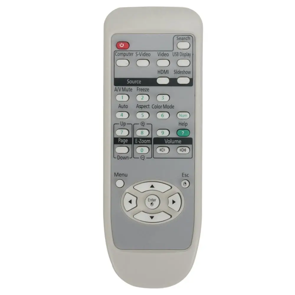 New 1506727 remote control for Epson Projector EB-84 EB-826W EB-84E EB-85 EB-825 EB-824 EB-84H