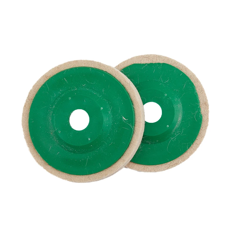 1pcs Wool Polishing Wheel Buffing Pads 100×8 mm Angle Grinder Wheel Felt Polishing Disc for Metal Marble Glass Ceramics