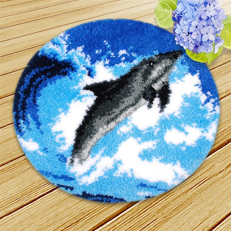 Cartoon Animals Knooppakket Smyrna Latch Hook Panda High Quality Cushion Needlework Mats Klink Haak Kussen Bloem Gifts DIY