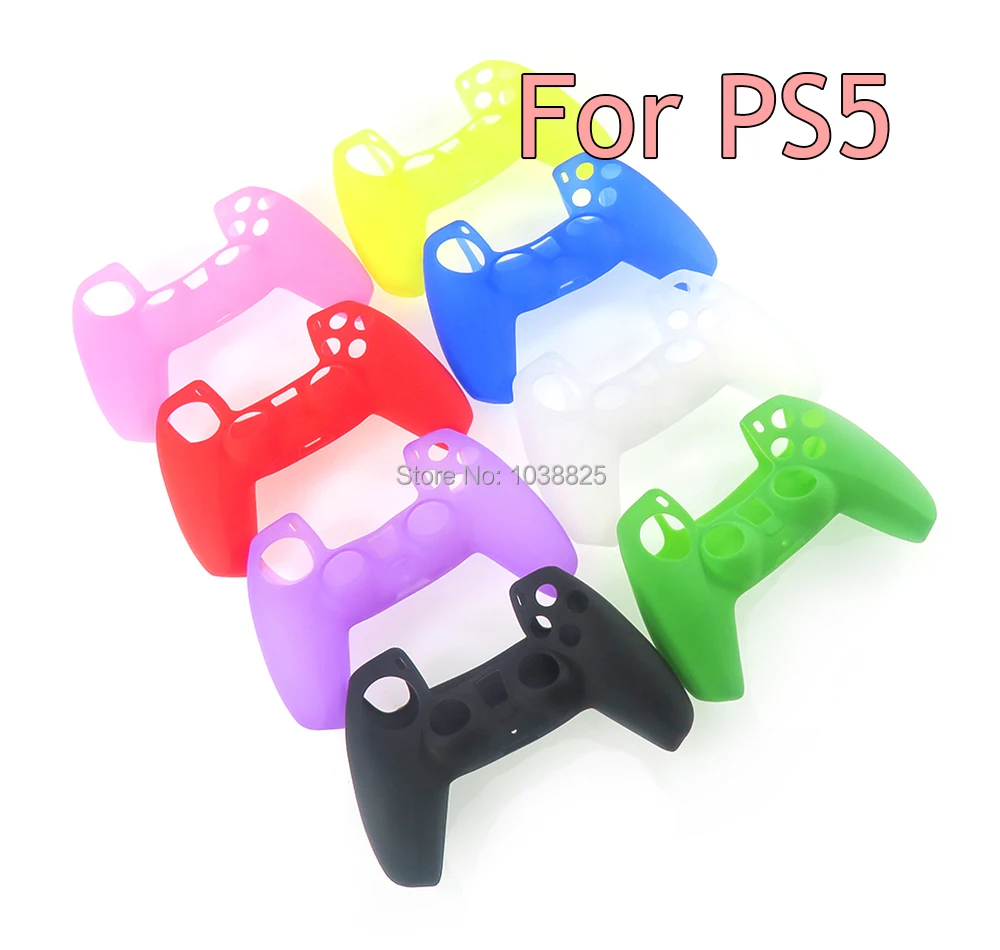 For Playstations 5 Accessories PS5 Controller Non-slip Cover Gamepad Silicone Non-slip Protective Suitable