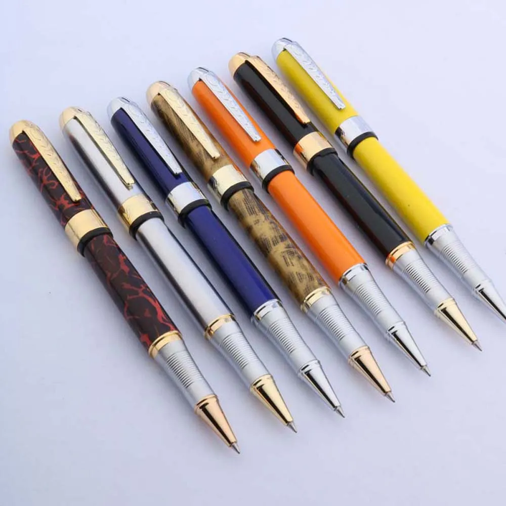 

jinhao 250 GOLDEN accessories metal BLACK GIFT STUDENT Rollerball Pen