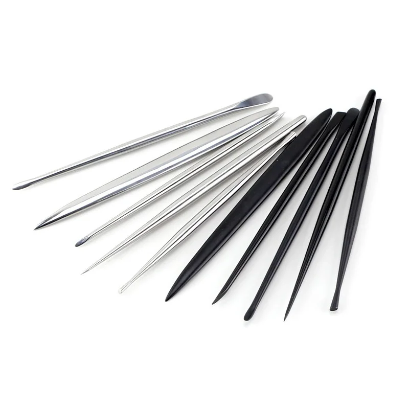 Stainless Steel Needles Detail Tool for Pottery Modeling Carving Clay Sculpture Ceramics Wax Carving Sculpting Clay Plasticine