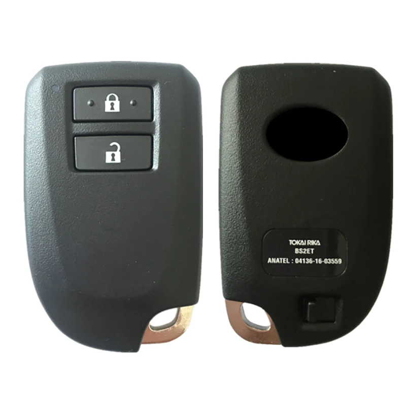 CN007141 Original 2 Button Smart Car Key For Toyota Yaris 2018-2019 Remote 315MHz Texas 128-Bit AES Chip FCCID Number BS2ET