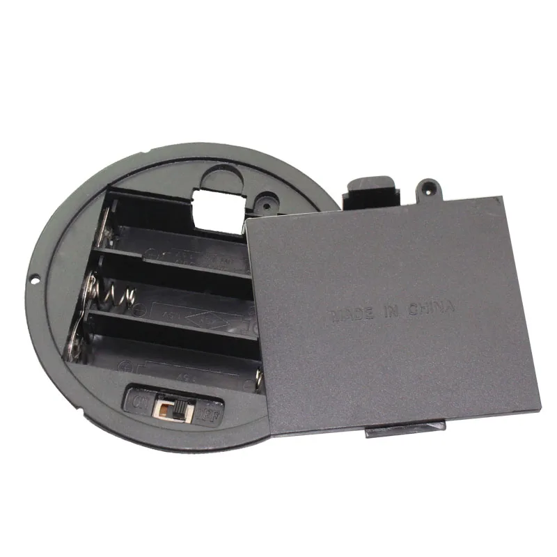 

30pcs/lot 3 AA 3A 4.5V Battery Holder Storage Box Case Shell with Switch Cover 3 x AA Round Batteries Base Socket Organizer