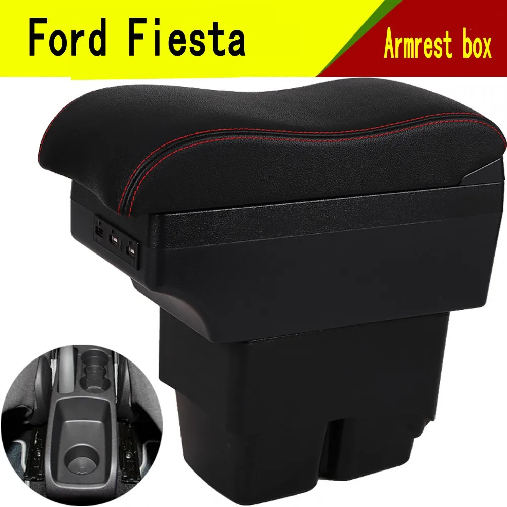 

Armrest box Ford Fiesta 3 MK7 central content store case console storage elbow support rest arm