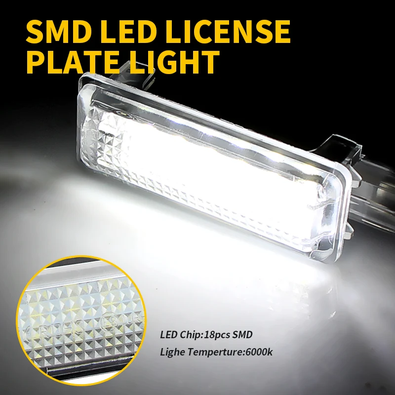 For Ford Focus Kuga 2013 Up Trunk Luggage Compartment Interior Led Lights DC12V Super Bright White Canbus Error Free