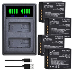 NP-W126 NP-W126S Charger / Battery for Fuji X-Half, X-T3,X-S10,X-T100,X-T30,X100F,X-T200,X100V,X-A5,X-A10,X-E4,X-Pro3,