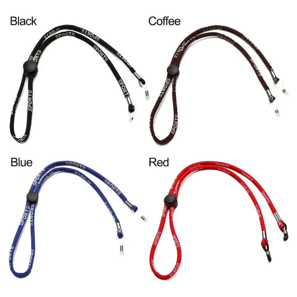 Durable Adjustable Glasses Chain Sports Neck Cord Glasses Strap Eyeglasses Rope Eyewear Lanyard