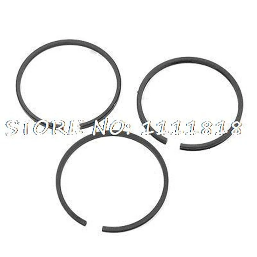 

51mm Dia Piston Rings Set Components for Air Compressor 3 Pcs