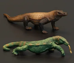 Children Animal Model Real Life Komodo Dragon Simulation Lizard Mini Lacertid Science Educational Teaching Aid Biology Learning