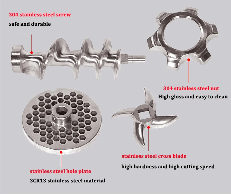 Commercial เนื้อการประมวลผลเครื่องเนื้อ Mincer เครื่อง