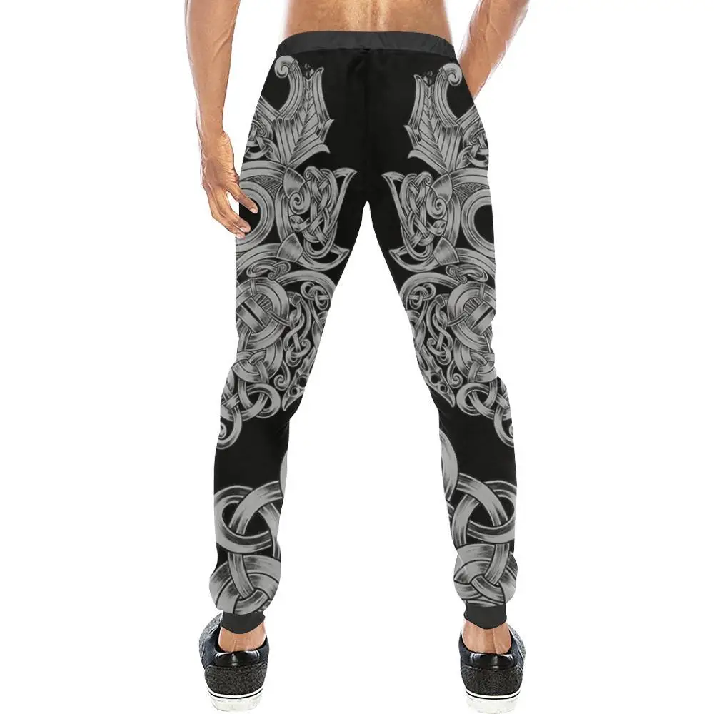 Vikings Tattoo 3D All Over Printed Joggers Pants New Fashion Harajuku Trousers Autumn Casual Sweatpants  PA05