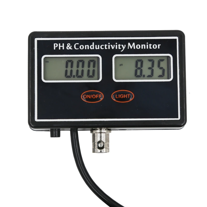 Digital Online PH EC Conductivity Monitor Meter Water Quality Tester Accuracy pH EC Real-time Monitoring for Fish Tank Aquarium