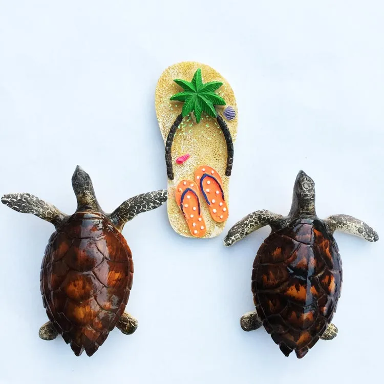 Philippines Travel Country Fridge Magnet Souvenir Boracay Creative Beach Turtle Sunset 3d Magnets Sticker for Crafts Home Decor