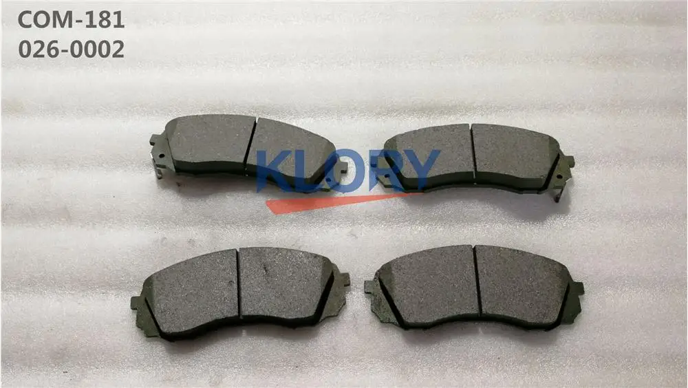 3501110XKV08A / 3502110XKV08A  Front/Rear brake pad assembly (four pieces) FOR Great wall  haval H9