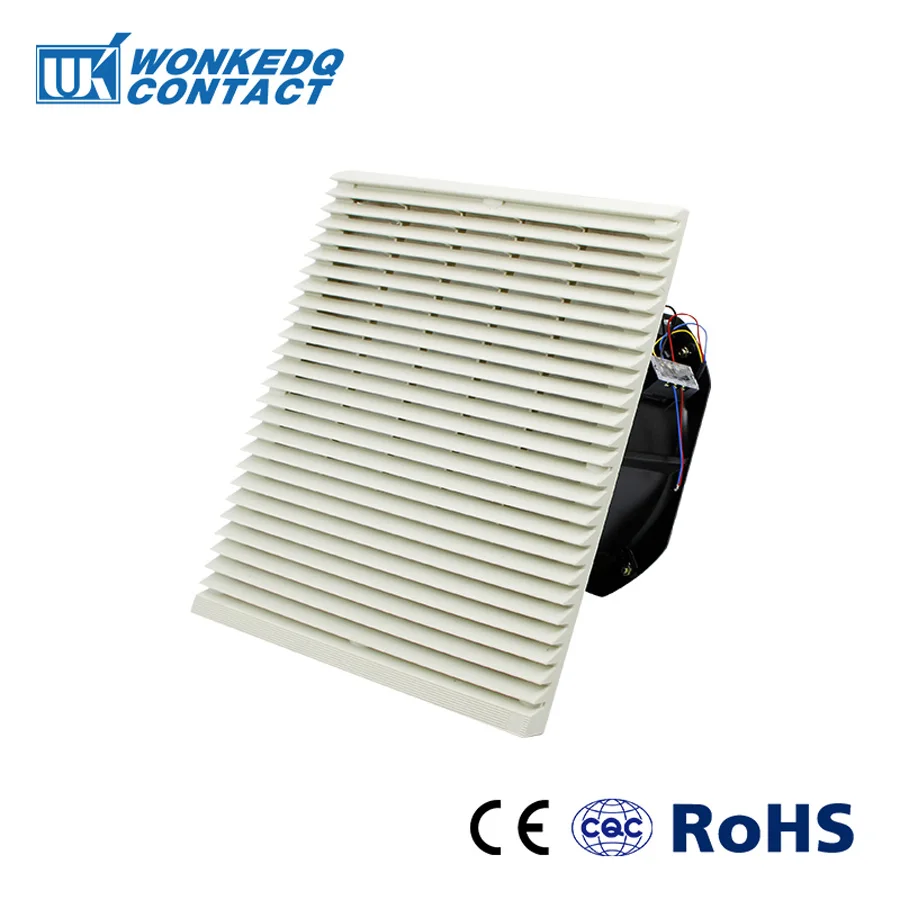 3326-230 Electrical Cabinet Ventilation Filter Set Shutters Cover Fan Grille Louvers Blower Exhaust Cooling Fan Filter With Fan