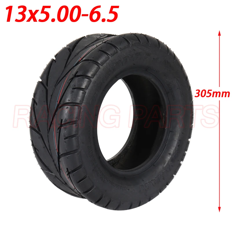 

13 Inch Tubeless Tyre 13x5.00-6.5 for Go-Kart Scooters Motorcycle FLJ K6 Tire Vacuum Tire Wheel Scooter 13*5.00-6.5