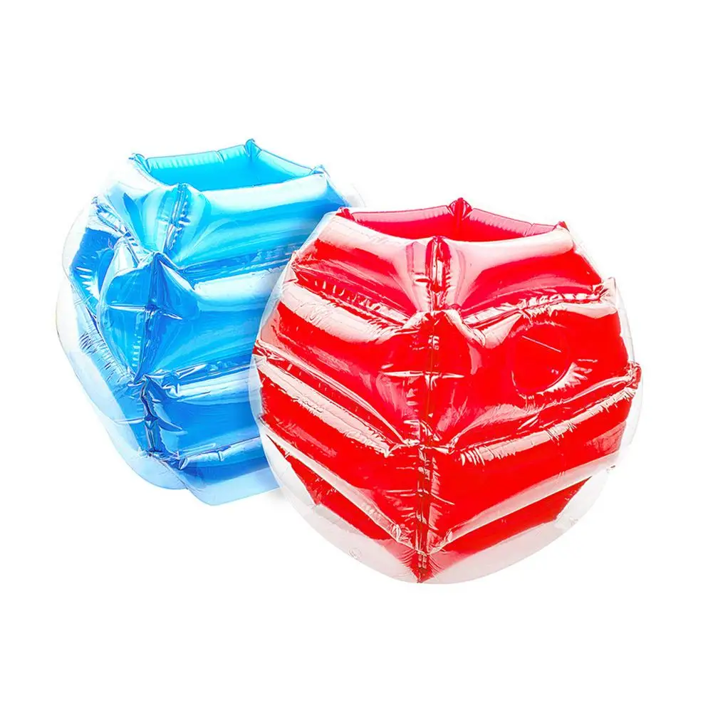 PVC Iatable Kids Body Sumo Bumper Bubbles Ball Children Interesting Outdoor Sports Fitness Sensory Training Games Toys 2Pcs