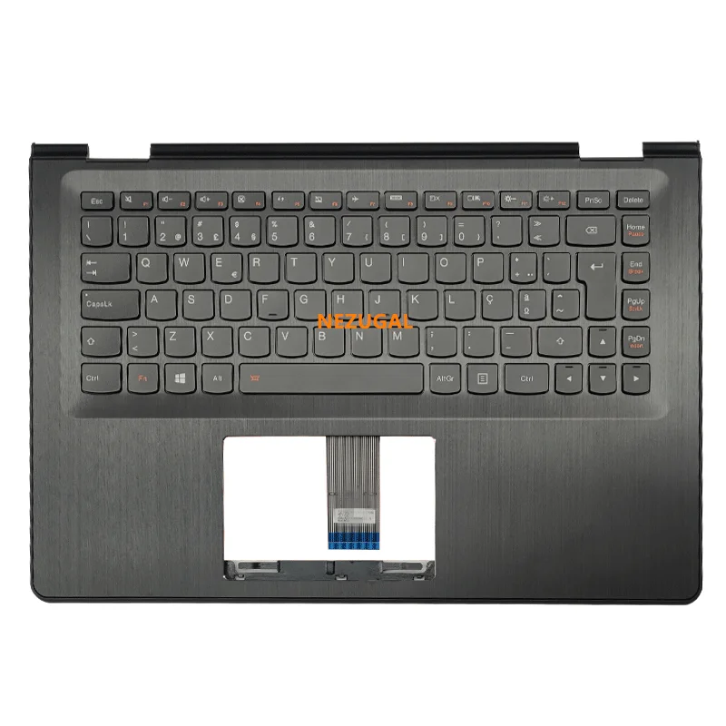 Imagem -01 - Orig Palmrest Capa Superior com Teclado de Espanha para Lenovo Ideapad Yoga 50014ibd Isk Ihw Flex 3-1470 Portátil c Capa 5cb0j34008 Novo orig palmrest capa superior com teclado de espanha para lenovo ideapad yoga 50014ibd isk ihw flex 3 1470 portatil c capa 5cb0j34008 novo 01