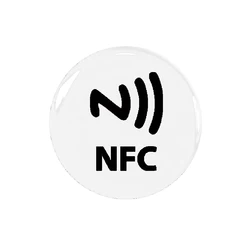 NFC Epoxy Tags 13.56MHz ISO14443A NFC Sticker Anti Metal NFC213 All NFC Phone Available RFID NFC tag Stickers