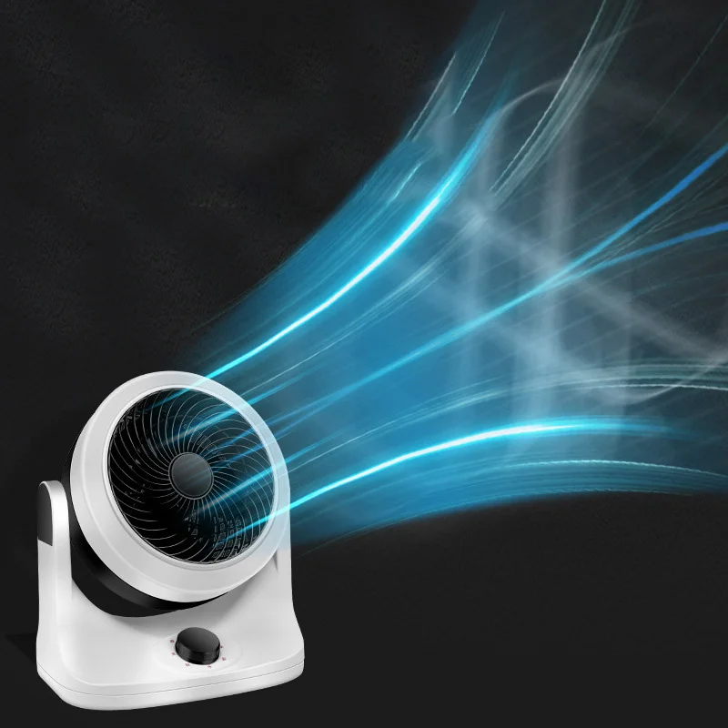 Kipas Mini Pendingin Udara Portabel Kipas Desktop Ultra-tenang Kreatif Kantor Kamar Tidur Listrik 3 Kecepatan Angin 220V 32W UK/US Plug FS08