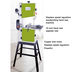 10 Inch Band Saw Machine Woodworking Jig Saw Beads Cutting Machine Can Cut A Variety Of Materials Can Be High Cutting