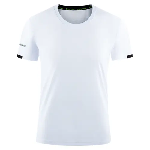 Summer Men’s And Women’s Quick-drying T-shirt Custom Logo Printing Embroidery Team Sportswear Running Shirt, 99.9% Fiber - Image 14