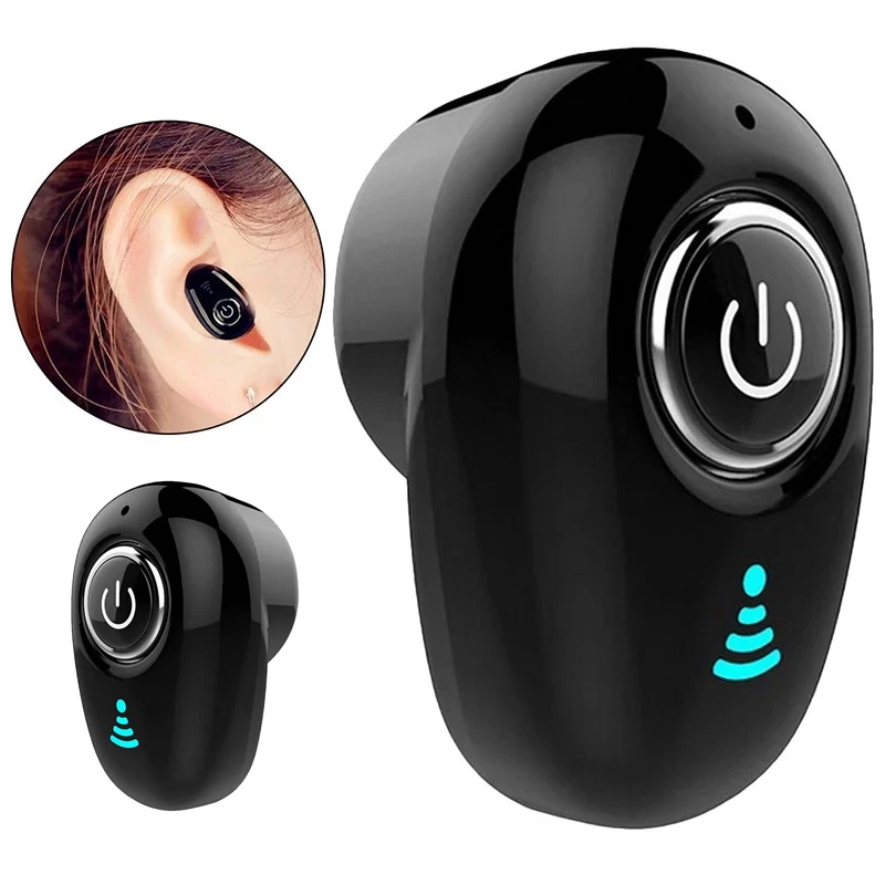 S650 Mini Wireless Bluetooth-compatible Earphone Noise Cancelling Headphone Handsfree Stereo Headset TWS Earbud With Microphone