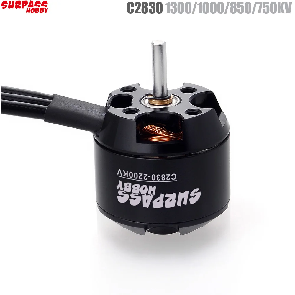 SURPASS HOBBY 2212 C2830 1300KV 1000KV 850KV 750KV motore Brushless per aereo RC aereo aliante ad ala fissa