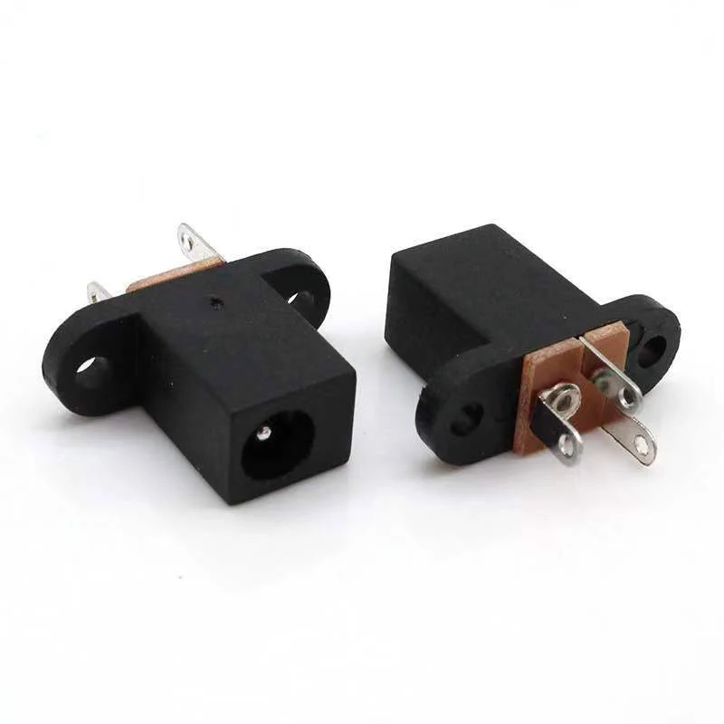 10 Chiếc DC-008 DC Ổ Cắm Cổng Kết Nối Nguồn Điện Cung Cấp Nữ Điện Kết Nối Jack 3pin