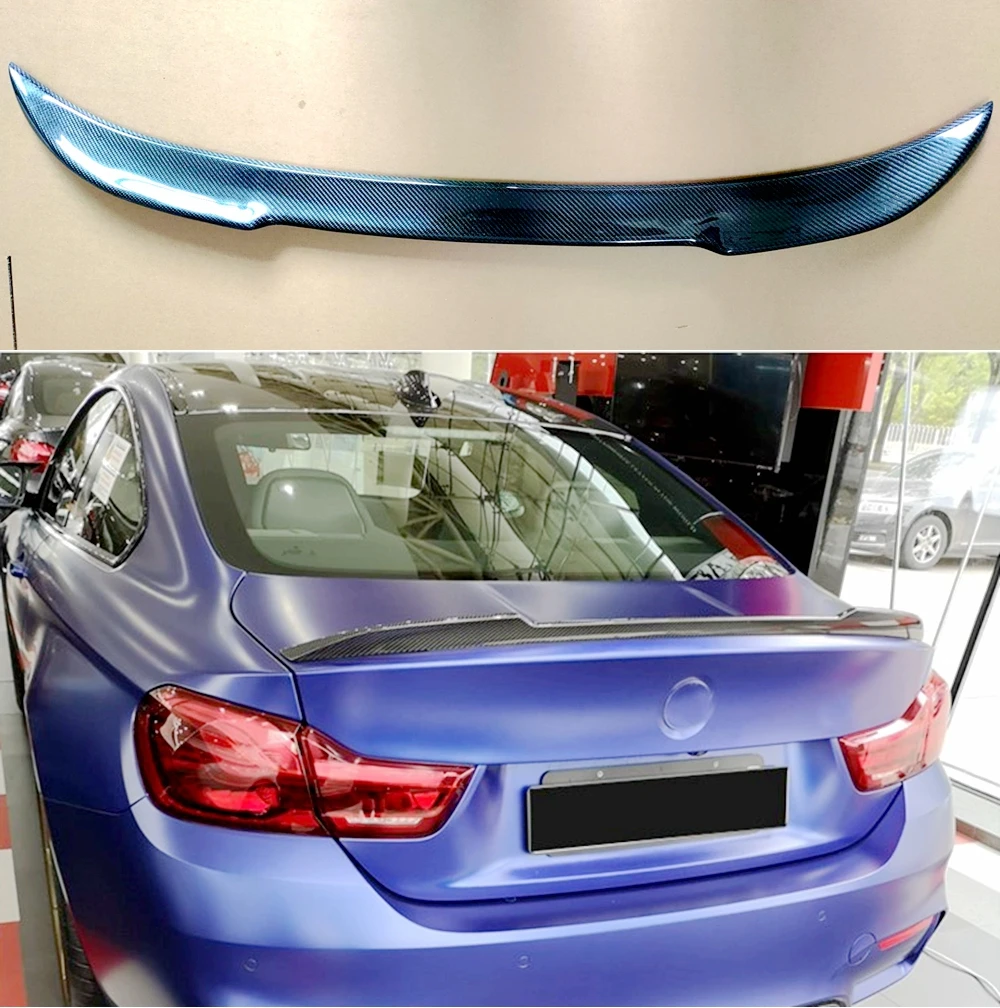 

for BMW 4 Series 2013 - 2020 2-Door Coupe (F82) Carbon Fiber Rear Trunk Spoiler (Will not Fit M4 Coupe)