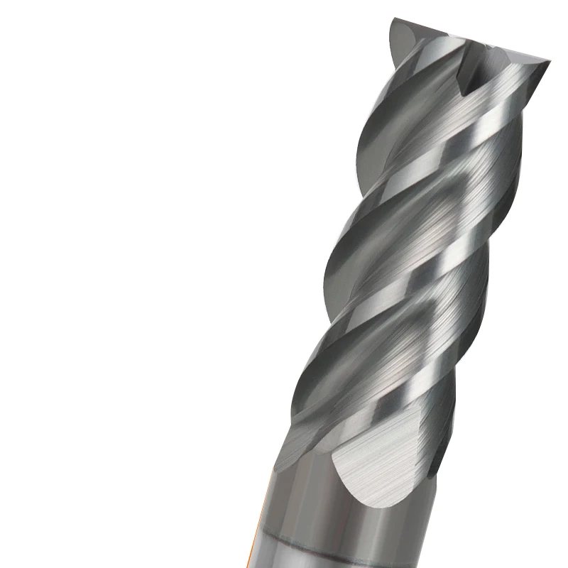 55 DegreeMmilling ตัดซีเมนต์คาร์ไบด์4ขลุ่ย End Mill เครื่องตัดแบน D6 8 10 12 14 16 18 20มม.150L
