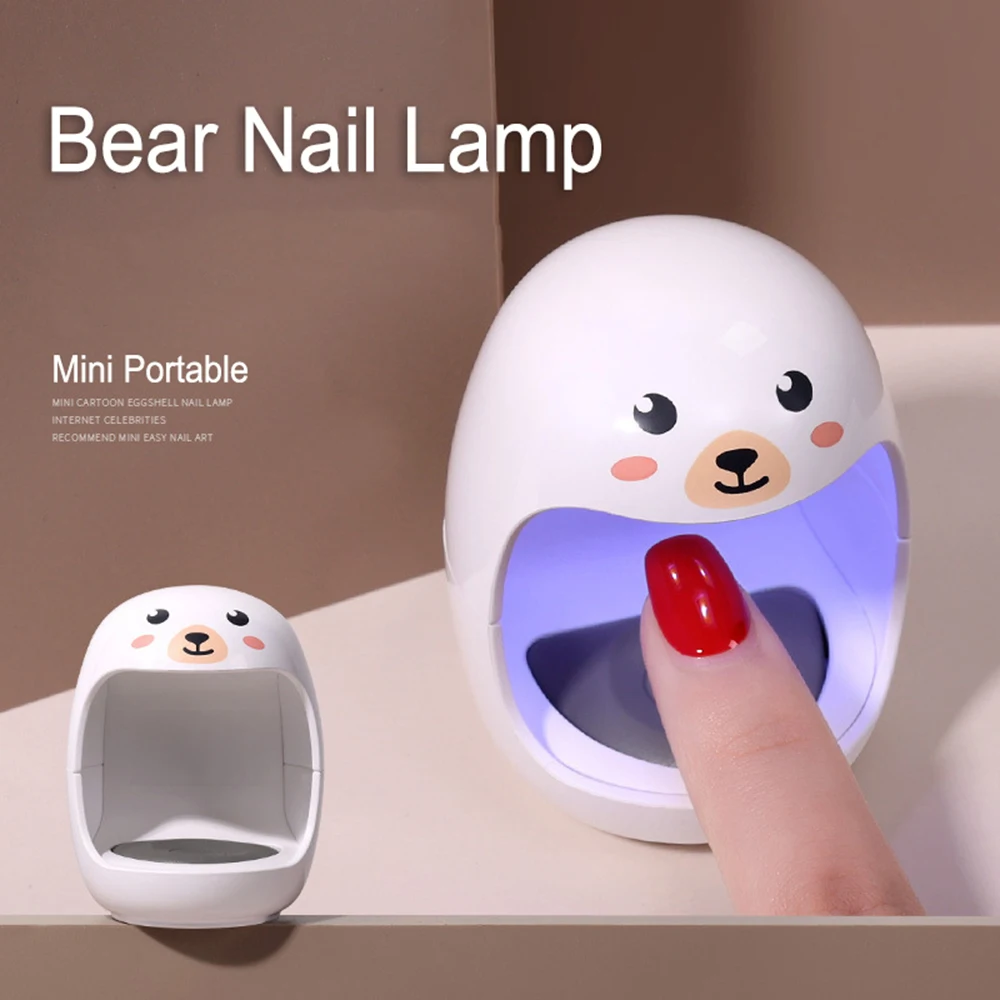 Beer Bail Lamp Uv 3 Led Nail Drogers Mini Draagbare 3W Usb Nail Lamp Thuisgebruik Uv Gel Lak droger Nail Fototherapie Lamp