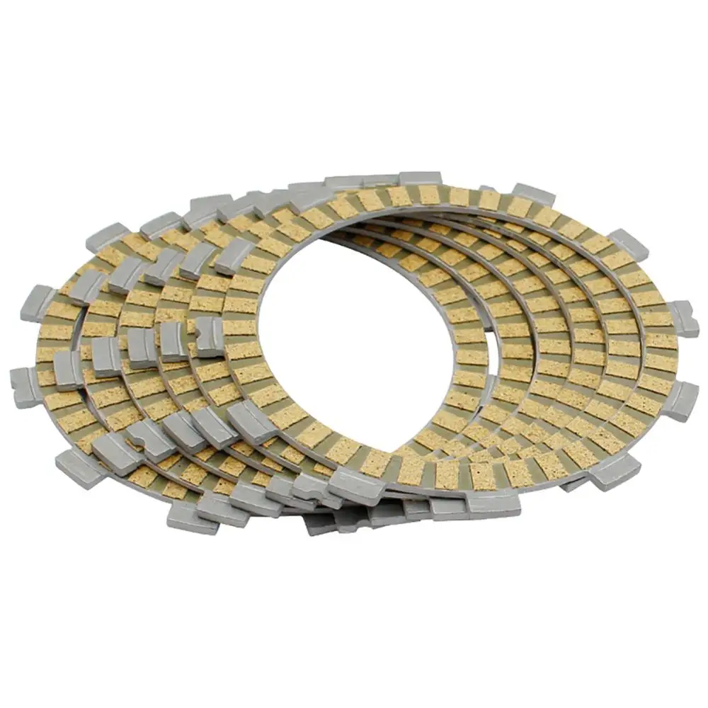 Motorcycle Clutch Friction Plates Kit For SUZUKI GT185 TS185ER DR200 GT200 K N GSF250 GSXR250 LT-F250 LT-F160 TS250X GP125 RG125