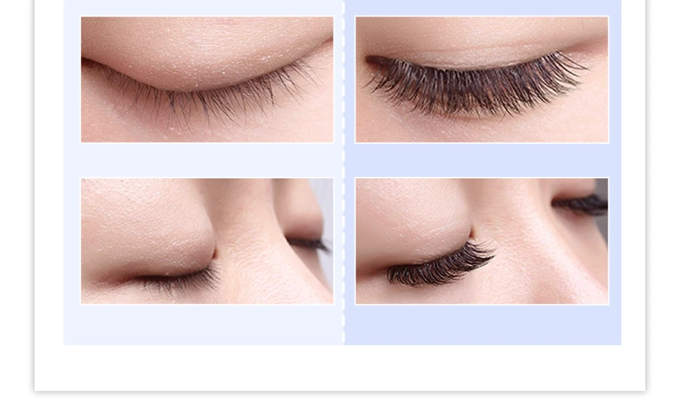 NAGARAKU Braune Wimpern Einzelwimpern-Make-up 16 Reihen Braune Farbe Hochwertig Super Weich Natürlich Synthetisches Nerzhaar – Detail 22
