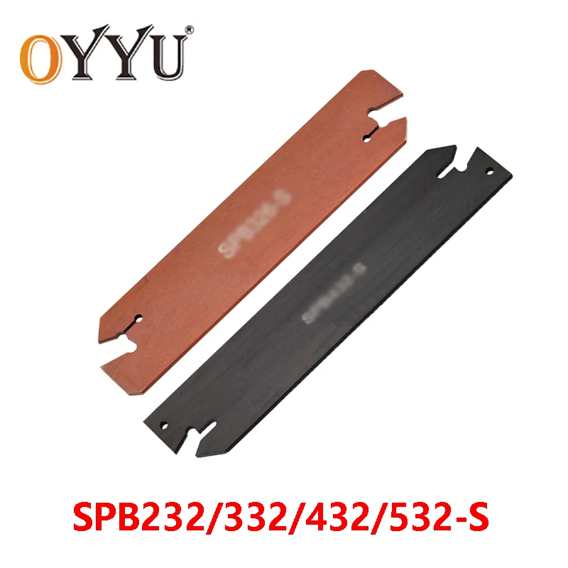 OYYU 1pcs SPB232-S SPB332-S SPB432-S SPB532-S SPB 232 332 432 532 Lathe Cutter Turning Tool Carbide Inserts CNC