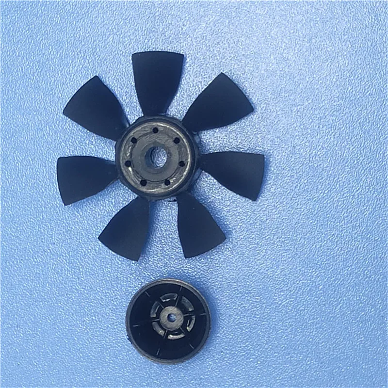 1Pc HY RC accessori modello aereo 51mm /64mm/76mm/89mm/102mm/114mm/127mm 7 pale del ventilatore canalizzate a foglia non includere il condotto