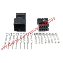 1 Set 8 Pin 8K0971834 8K0971833 1.2 Series Auto Male Female Unsealed Socket Wire Cable Harness Connector 1719566-1 1719564-1