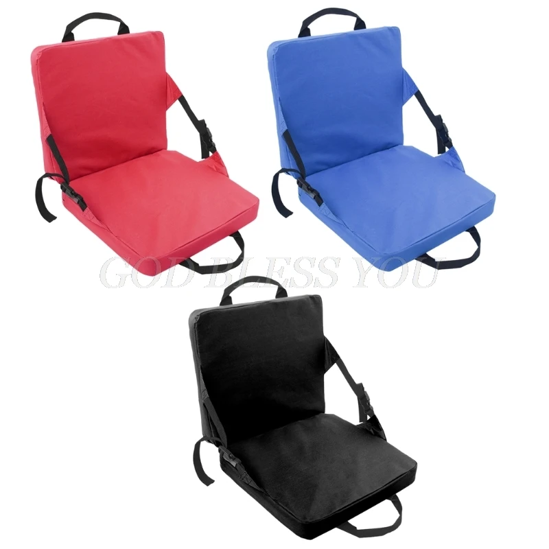 Indoor & Outdoor Folding Chair Cushion Boat Canoe Kayak Seat for Sports Events Outing Travelling Hiking Fishing Drop Shipping