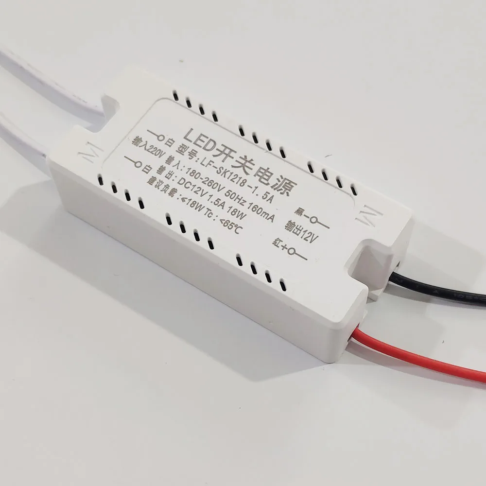 AC220V-DC12V 24V Transformer Switch Adapter 6W 12W 18W 24W 36W 48W 60W 72W 1A2A3A4A5A6A Power Supply for Led Strip Lights Driver