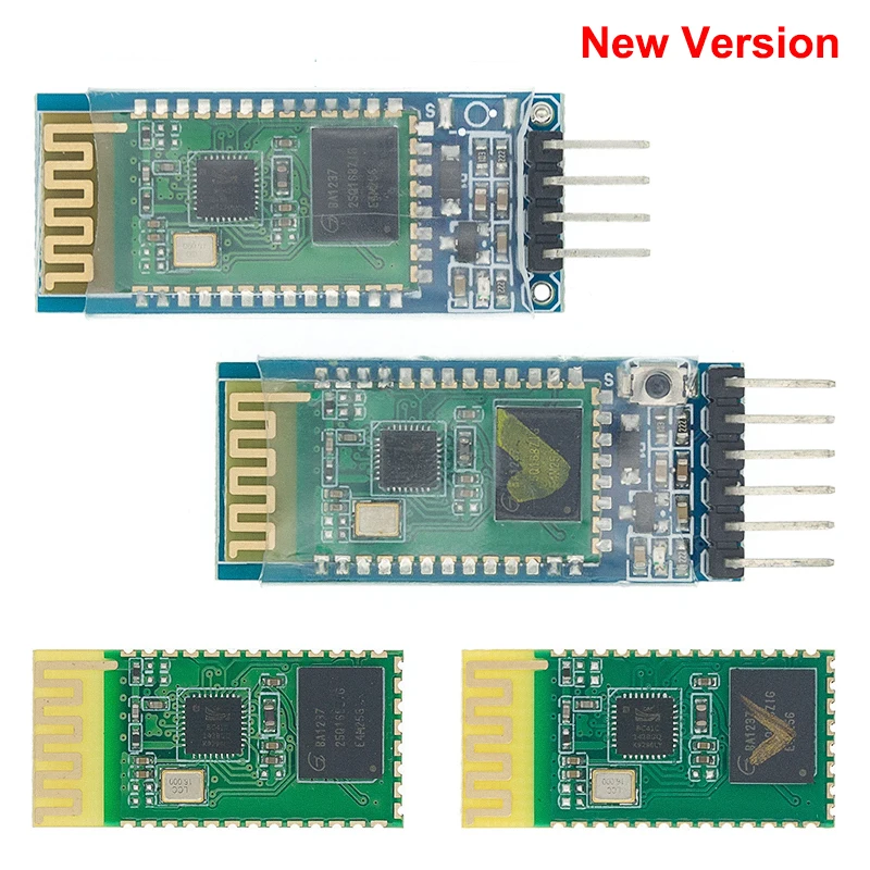 HC-05 HC-06 master-slave 6pin/4pin anti-reverse, integrated Bluetooth serial pass-through module, wireless serial for arduino