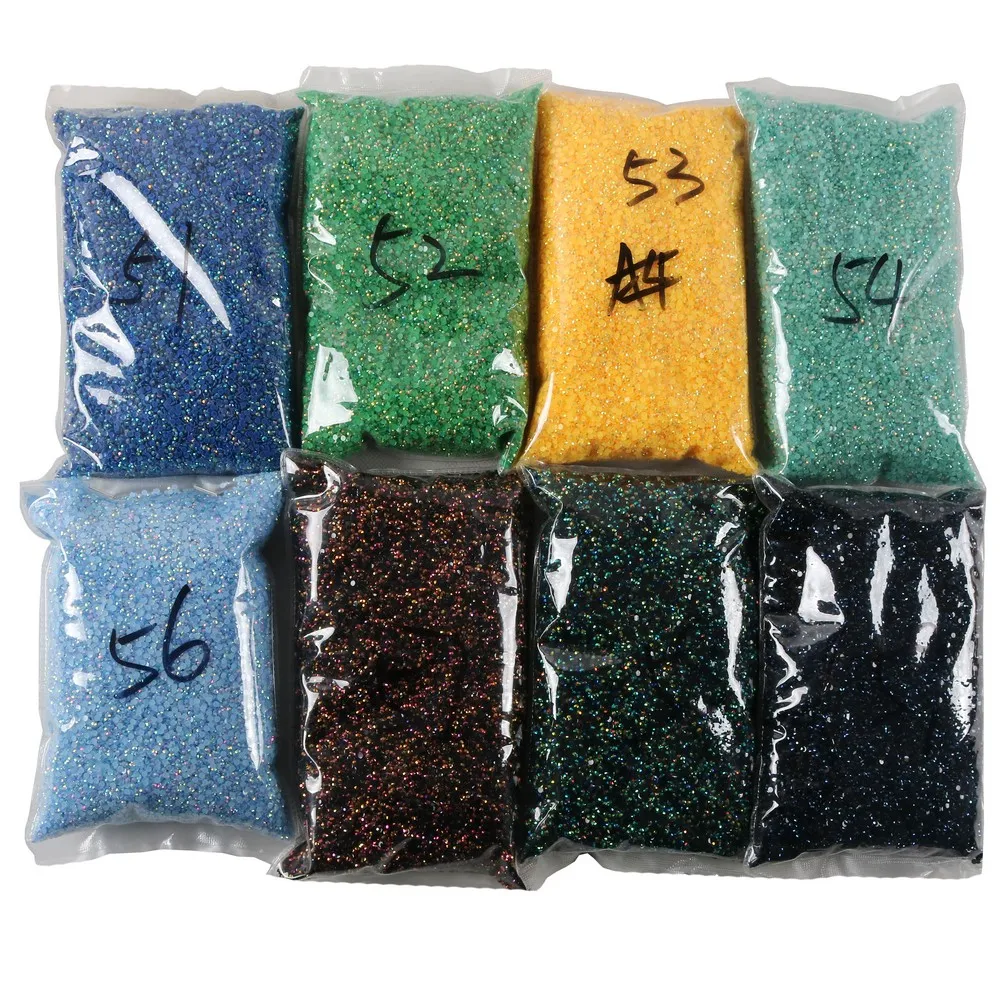 30000PCS Blue AB Resin Flatback Rhinestones Kit, Jelly Resin Non-Hotfix