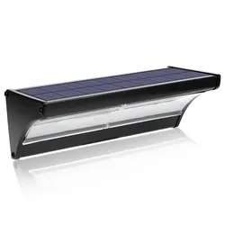 Luminaria solar Jardim Luz Solar Refletor luz ao ar livre sensor radar lâmpada de parede para casa de campo luzes de rua energia solar led movimento lâmpada jardim luz